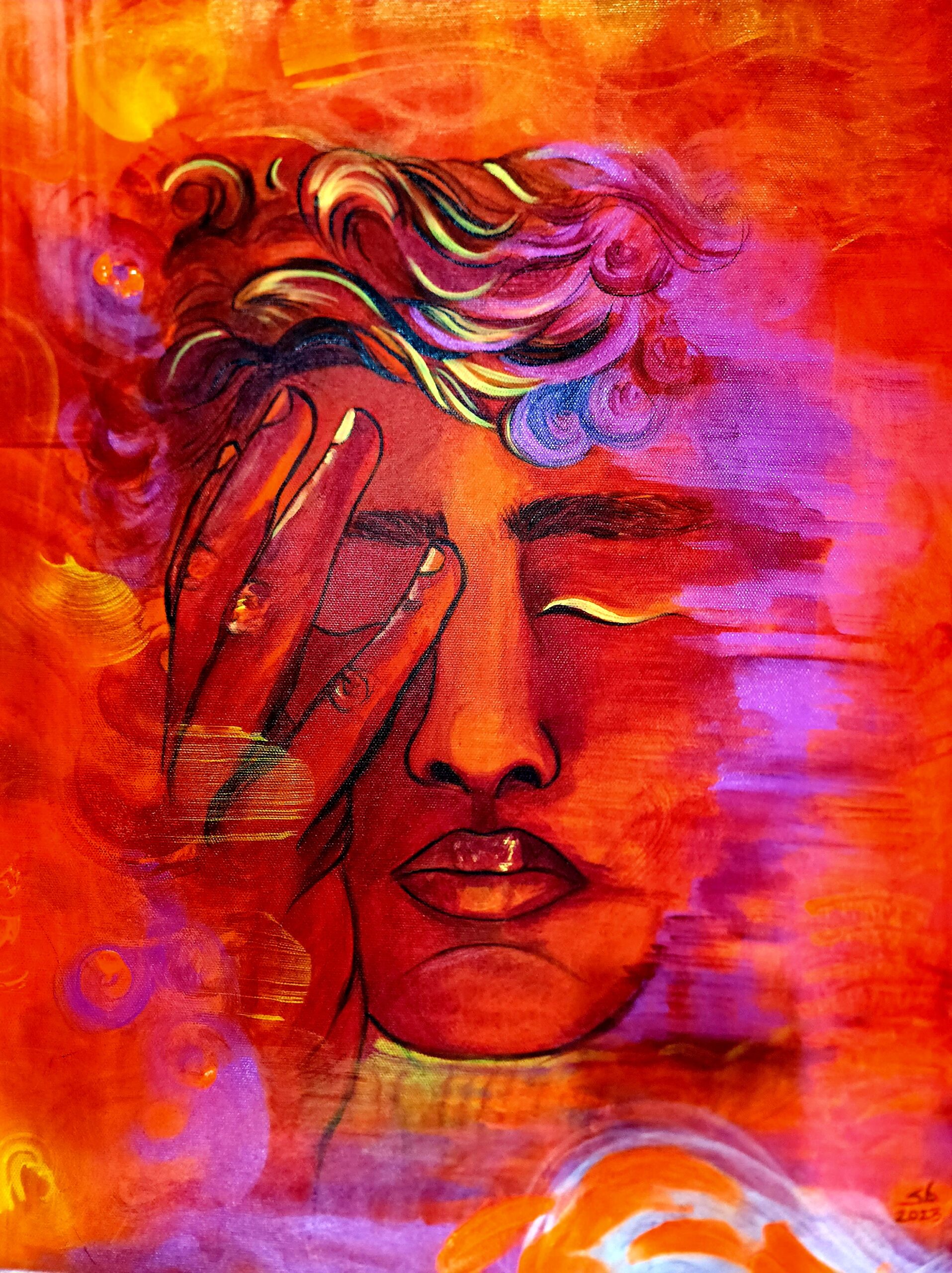 exhausted